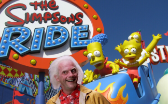 Why Universal's Simpsons Ride References Back to the Future